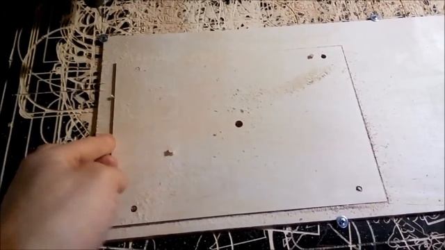 Выжигаю оригинальные часы на заказ программой Ribs. смотреть онлайн