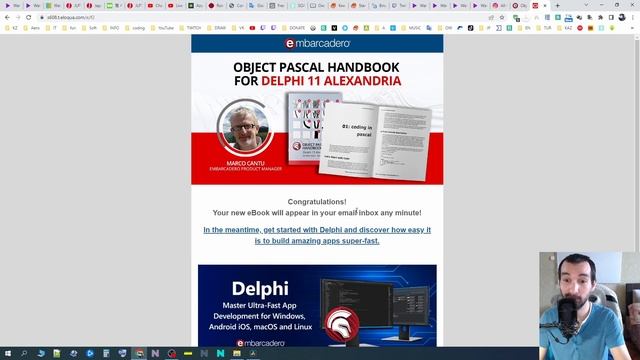 Электронная книга по Delphi 11 Alexandria, 550 страниц смотреть онлайн