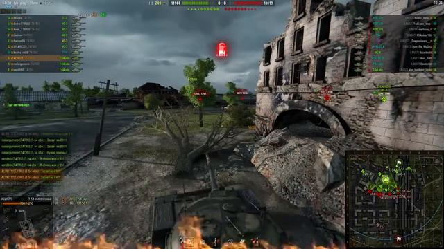 Укрепрайон WoT   TATRU Vs LNG5T 10 4 ЭНСК   Вылазки Укрепрайоны 8 уровень   Укрепы 8 лвл