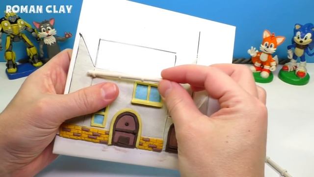 Making Plants VS Zombies with Clay смотреть онлайн
