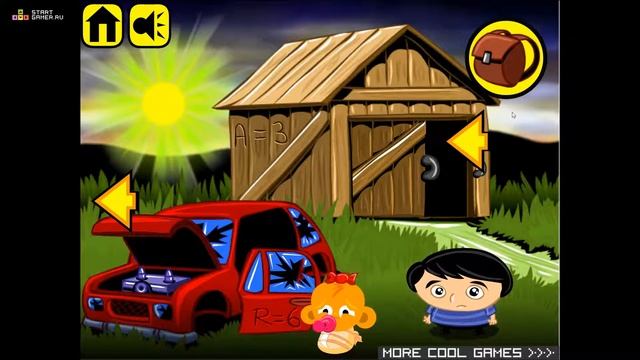 Игра "Счастливая Обезьянка 35" (Monkey GO Happy 35) - прохождение смотреть онлайн