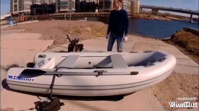 Новая складная лодка от WinBoat смотреть онлайн