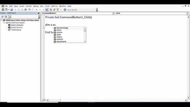 VBA to Change Filter in Multiple Pivot Tables based on A Cell Value смотреть онлайн