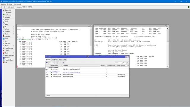 MikroTik Gateway Failover automation Part -1 смотреть онлайн