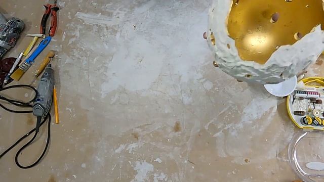 Декоративный шар подсвечник из гипса своими руками. Мастер-класс смотреть онлайн