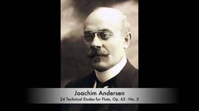 Joachim Andersen: 24 Technical Etudes for Flute, Op. 63 - No. 5 смотреть онлайн