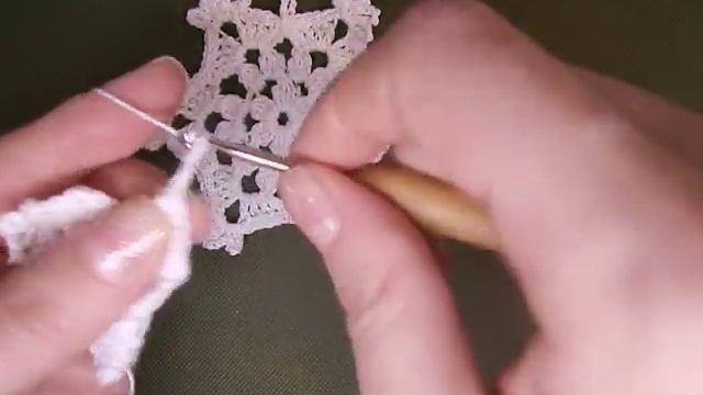 Как связать снежинку 5 к новому году смотреть онлайн