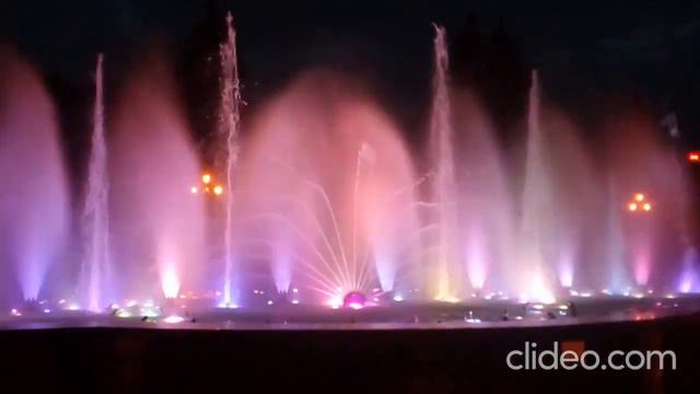 Дождливый вечер. Фонтан. смотреть онлайн