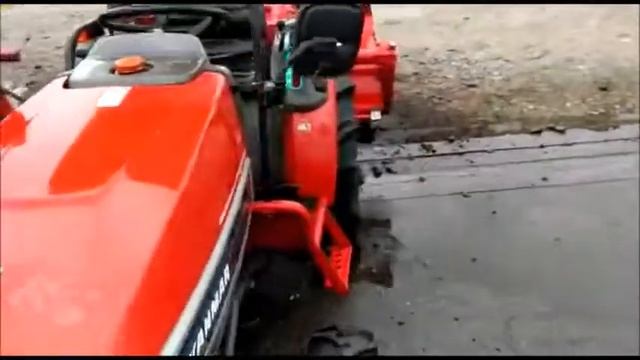 Новые шины Ozka, BKT, Allianse на минитрактора Yanmar F-250 и F-190 смотреть онлайн