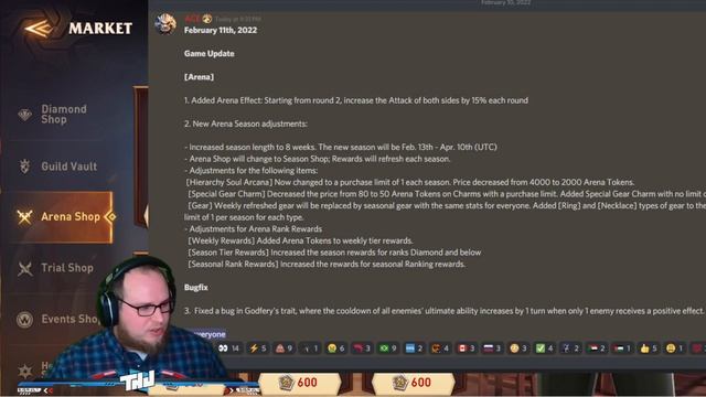 Awaken Chaos Era: 2-11-2022 Patch Notes Did Arena finally git good? or still a waste of time? смотреть онлайн