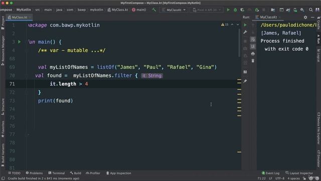049 Kotlin Programming Language Fundamentals - Collection Filters смотреть онлайн