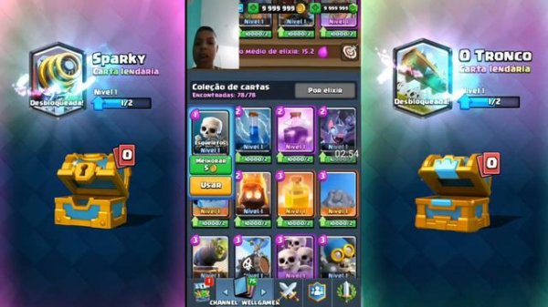 Clash Royale apk modificado (download com 100 likes e 200 inscritos)