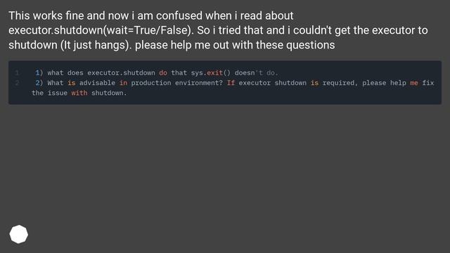 Python Process pool executor shutdown on signal смотреть онлайн