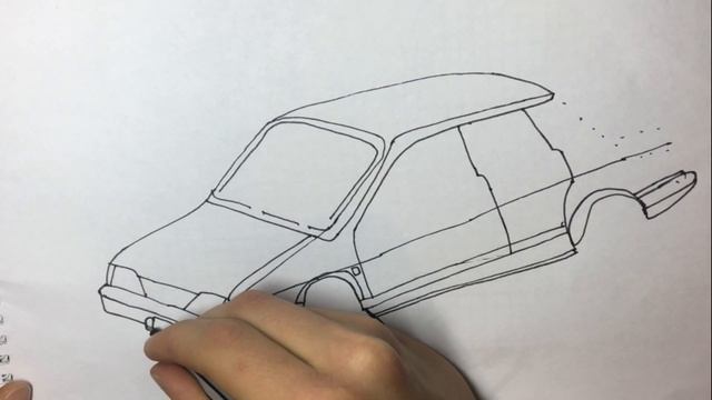 Автомобиль Лада ВАЗ-21099?Как Нарисовать Машину Лада смотреть онлайн