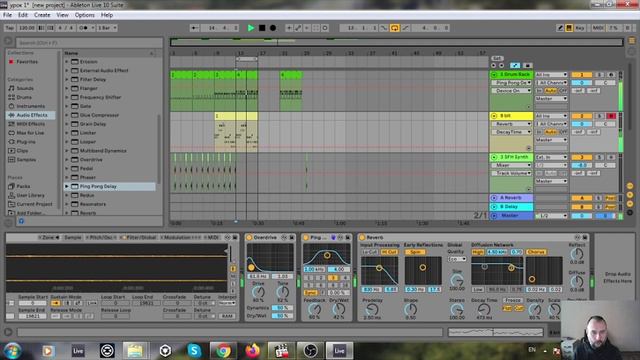 Теория звука - 2-ой выпуск Sampler в Abletone live. смотреть онлайн