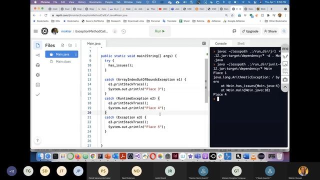 L20CSE1322S02 Spring 21 Review for Test 2 Exception Handling and Making Custom Exception смотреть онлайн