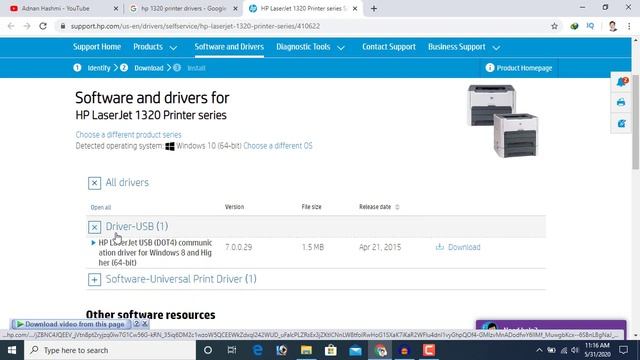 How to Download and Install HP Laserjet 1320 printer Driver for all Windows || 100% working смотреть онлайн