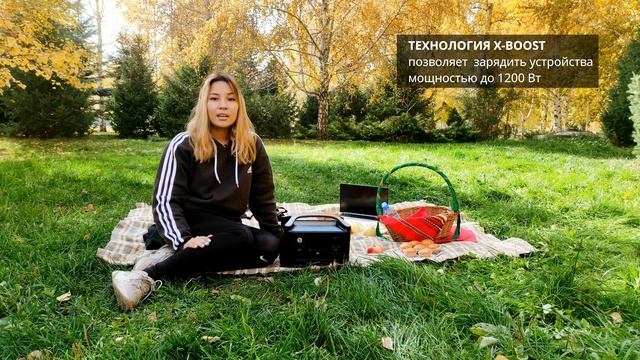 EcoFlow RIVER MAX - портативный генератор смотреть онлайн