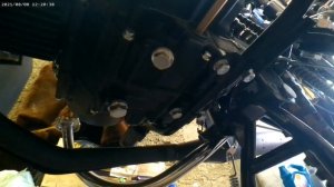 Мопед Colt маятник и что находится под мопедом (крепление подножек)