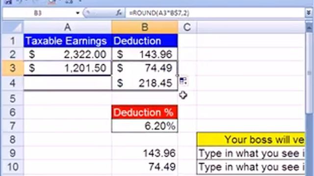 Learn Excel #11 ROUND Function Number Formatting смотреть онлайн