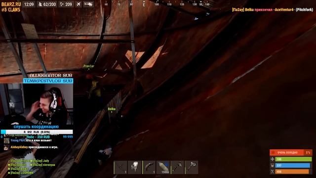 Нарезка со стрима Дино #36/ Поднял Пиранию давляк/ Солянка рофланмоментов