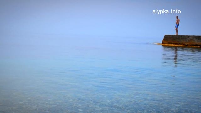 Море в Алупке пляж Лягушка санаторий Боброва смотреть онлайн