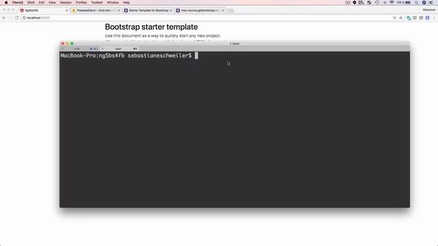 Building An Angular 5 Project with Bootstrap 4 and Firebase - Part 1: Setting Up The Project смотреть онлайн