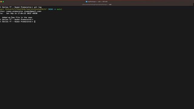 06 Check the History of Git смотреть онлайн