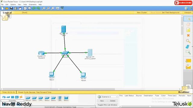 Packet Tracer DNS Email (SMTP | POP3) HTTP Practical | BSc IT | MCA смотреть онлайн