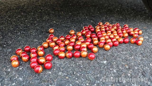 Crushing Crunchy & Soft Things by Car! - EXPERIMENT Rainbow Pinata vs Car смотреть онлайн