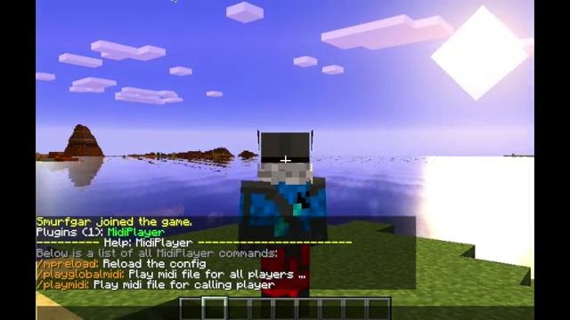 Minecraft 1-minute Plugin Review: MIDI Player For Spigot 1.8