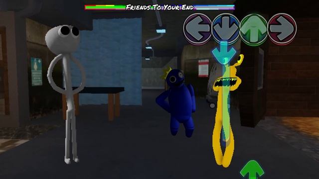 Pink Swap Colors and Voice Rainbow Friends All Phases | Friday Night Funkin Mod Roblox смотреть онлайн