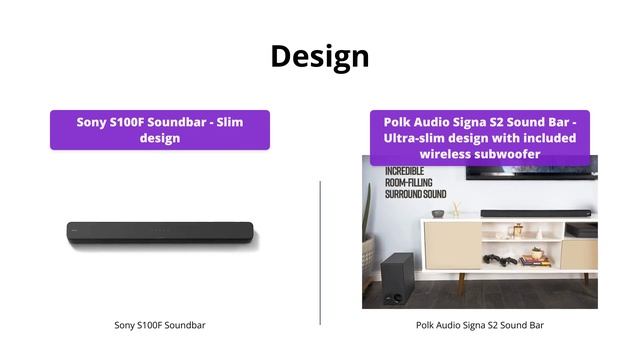 Sony S100F vs Polk Audio Signa S2 смотреть онлайн