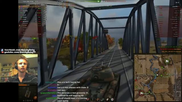 World of Tanks QuickyBaby vs Jingles Celebrity Deathmatch смотреть онлайн