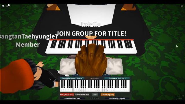 Kimi No Na Wa(Your Name) - Sparkle (Roblox Piano) смотреть онлайн