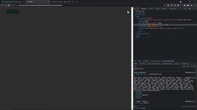 Bulma CSS Framework Tutorial #12 - Modal смотреть онлайн