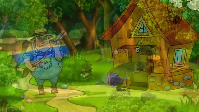 Французская народная песня игра «У оленя дом большой» смотреть онлайн