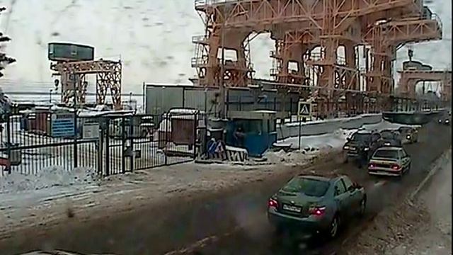 Наезд на пешехода, 20.01.16, Дубна смотреть онлайн