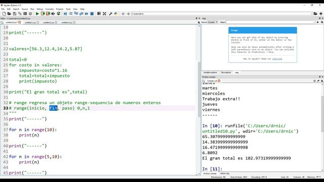 For y range - 13 - Python tutorial en español смотреть онлайн