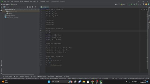 Operators In Python || Python Power-Up #3 || Code And Cafe смотреть онлайн