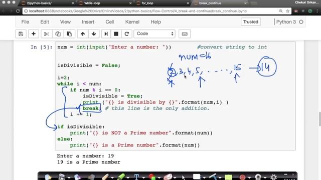 Machine learning: Control flow break and continue in python 1.11 смотреть онлайн