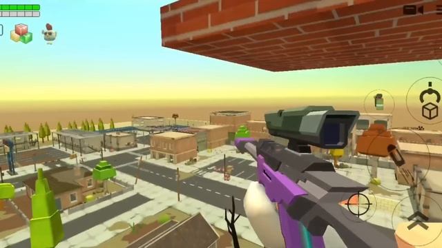 САМЫЕ КРУТЫЕ ТРЮКИ В ЧИКЕН ГАН! TRIKS CHICKEN GUN №1 смотреть онлайн