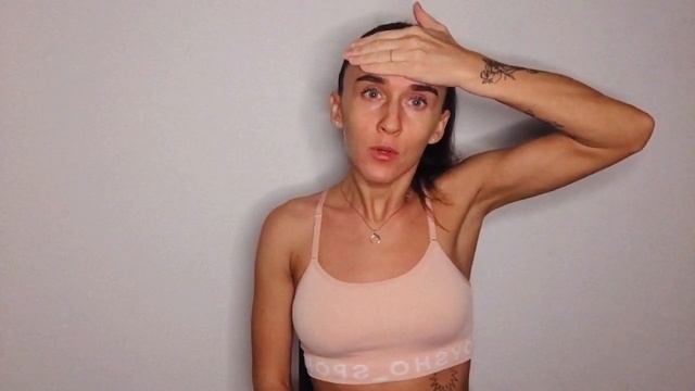 Упражнение на разглаживание горизонтальных морщин на лбу. смотреть онлайн