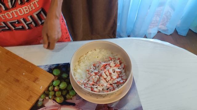 Салат ШЕДЕВР, Из Обычных КРАБОВЫХ Палочек? смотреть онлайн