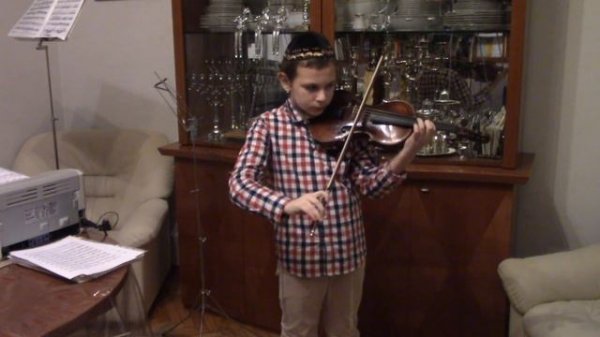 Готовимся к техзачету по скрипке.