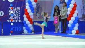 Художественная гимнастика. Мирослава Д. 6 лет