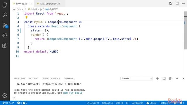 Hands-On React Router : What Is a Higher-Order Component? | packtpub.com смотреть онлайн