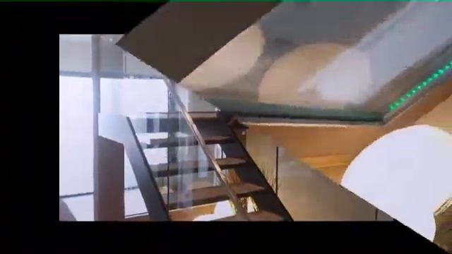 Glaswasserwand Im Eingangsbereich