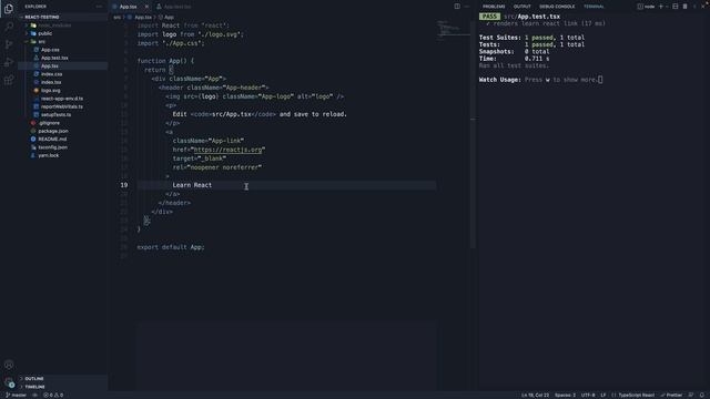 React Testing Tutorial - 7 - Anatomy of a Test смотреть онлайн