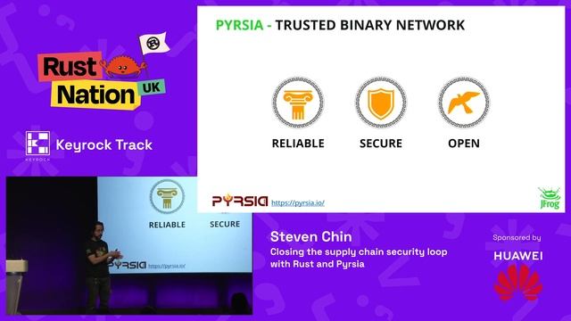 Closing the Supply Chain Security Loop with Rust and Pyrsia - Steven Chin смотреть онлайн